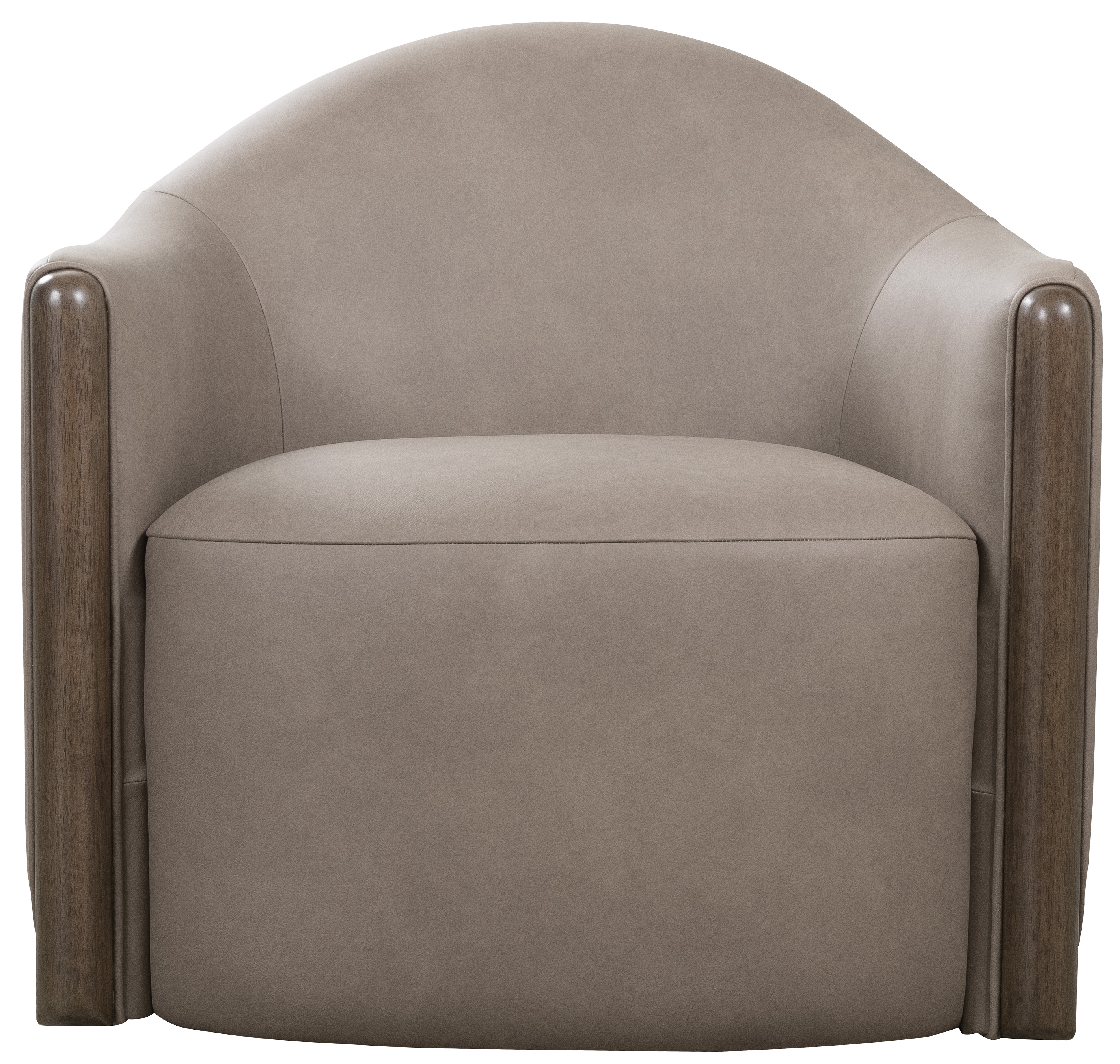 Hooker Furniture Cora Rounded Barrel-Back Swivel Chair