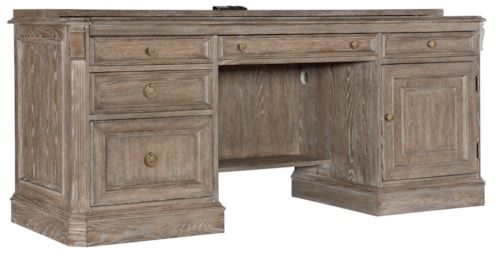 Traditional Computer Credenza