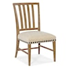 Hooker Furniture Big Sky Side Chair with Upholstered Cushion