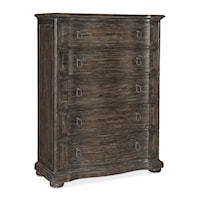 Traditional Six-Drawer Chest