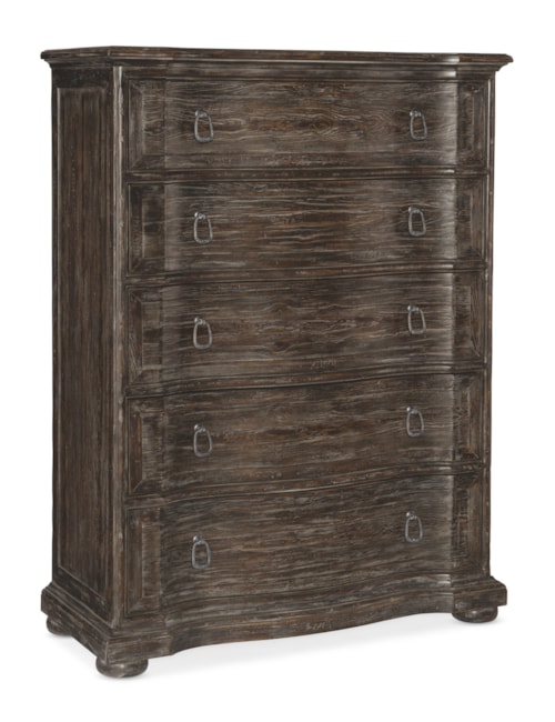 Traditional Six-Drawer Chest