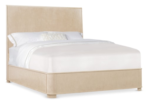 Contemporary Queen Panel Bed