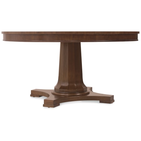 Round Pedestal Dining Table