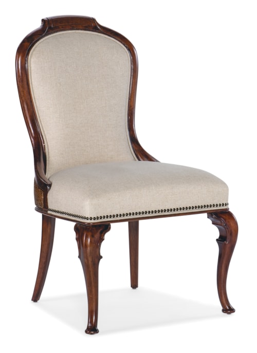 Traditional Upholstered Dining Side Chair