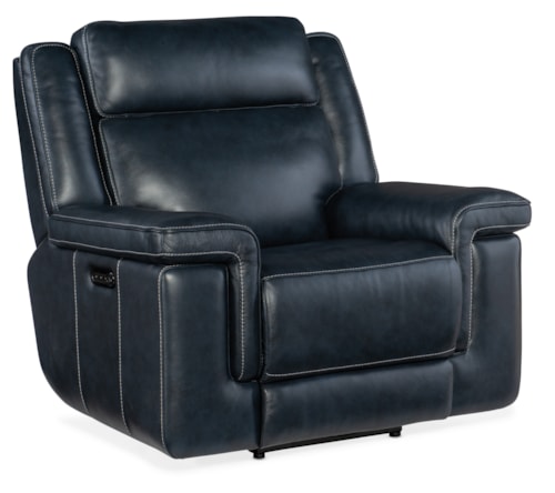 Lay Flat Power Recliner with Power Headrest & Lumbar