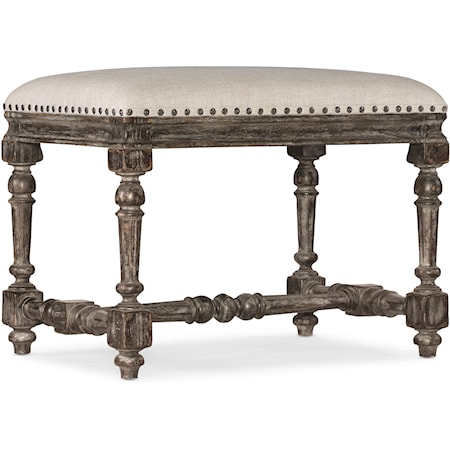 Traditional Upholstered Accent Bench