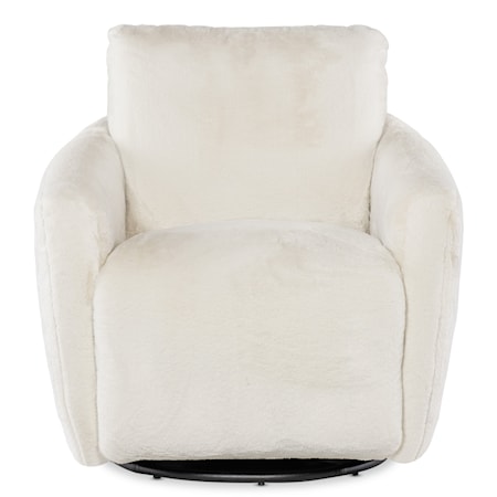 Swivel Chair With Power Footrest