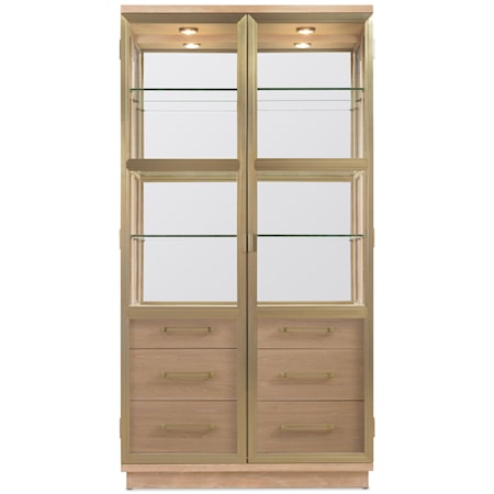 6-Drawer Display Cabinet