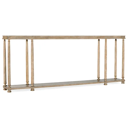 Traditional 76 Inch Console Table