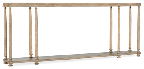 Traditional 76 Inch Console Table