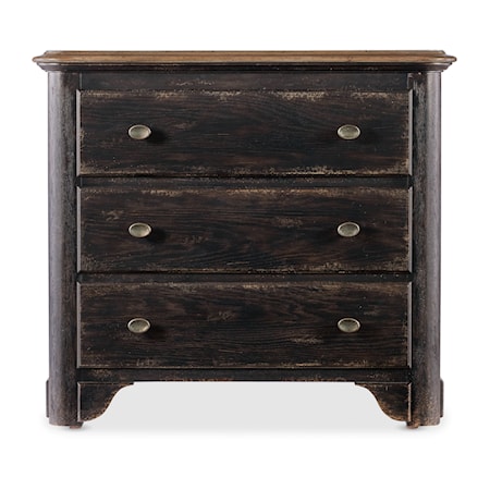 3-Drawer Nightstand