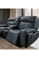 Hooker Furniture Riverton Casual Power Reclining Loveseat with Center Console