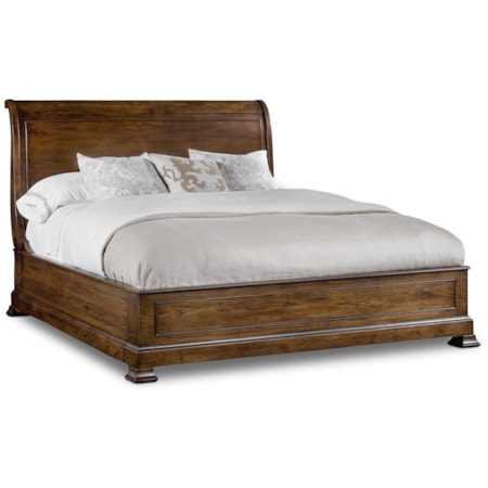 King Sleigh Bed