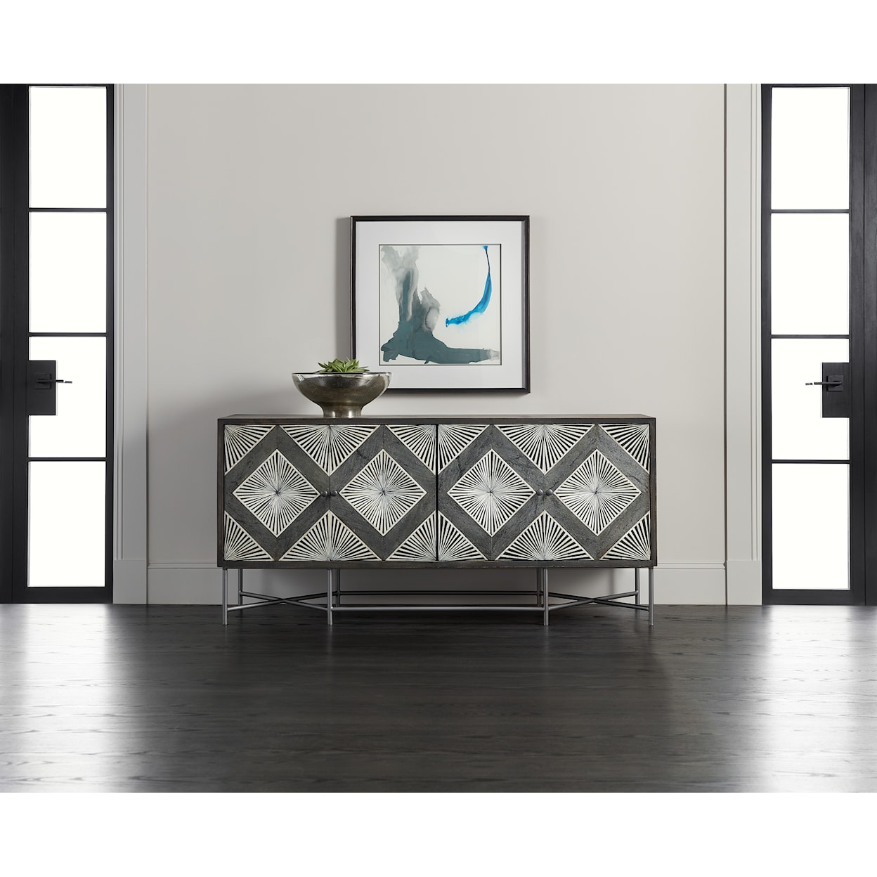 Hooker Furniture Melange Four-Door Credenza