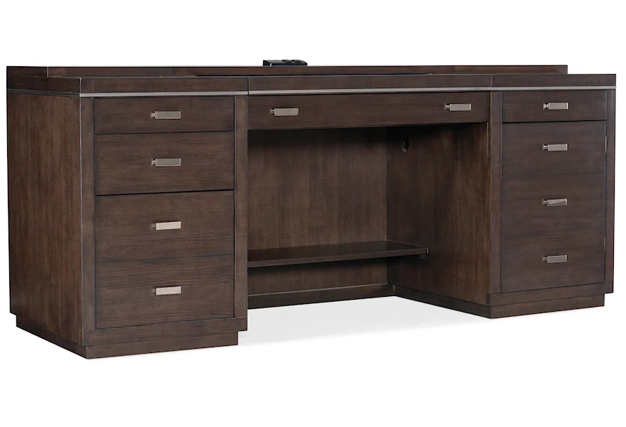 House Blend Computer Credenza by Hooker Furniture at Stoney Creek Furniture 