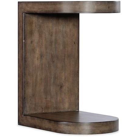 Casual Wood Accent C Table