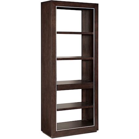 Transitional 4-Shelf Etagere with Adjustable Shelves