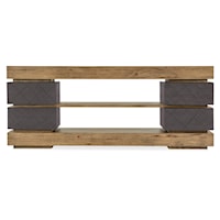Casual 4-Drawer Entertainment Console