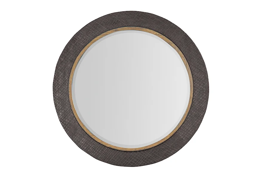 Big Sky Round Accent Mirror by Hooker Furniture at Zak's Home