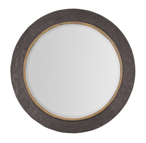 Casual Round Accent Mirror