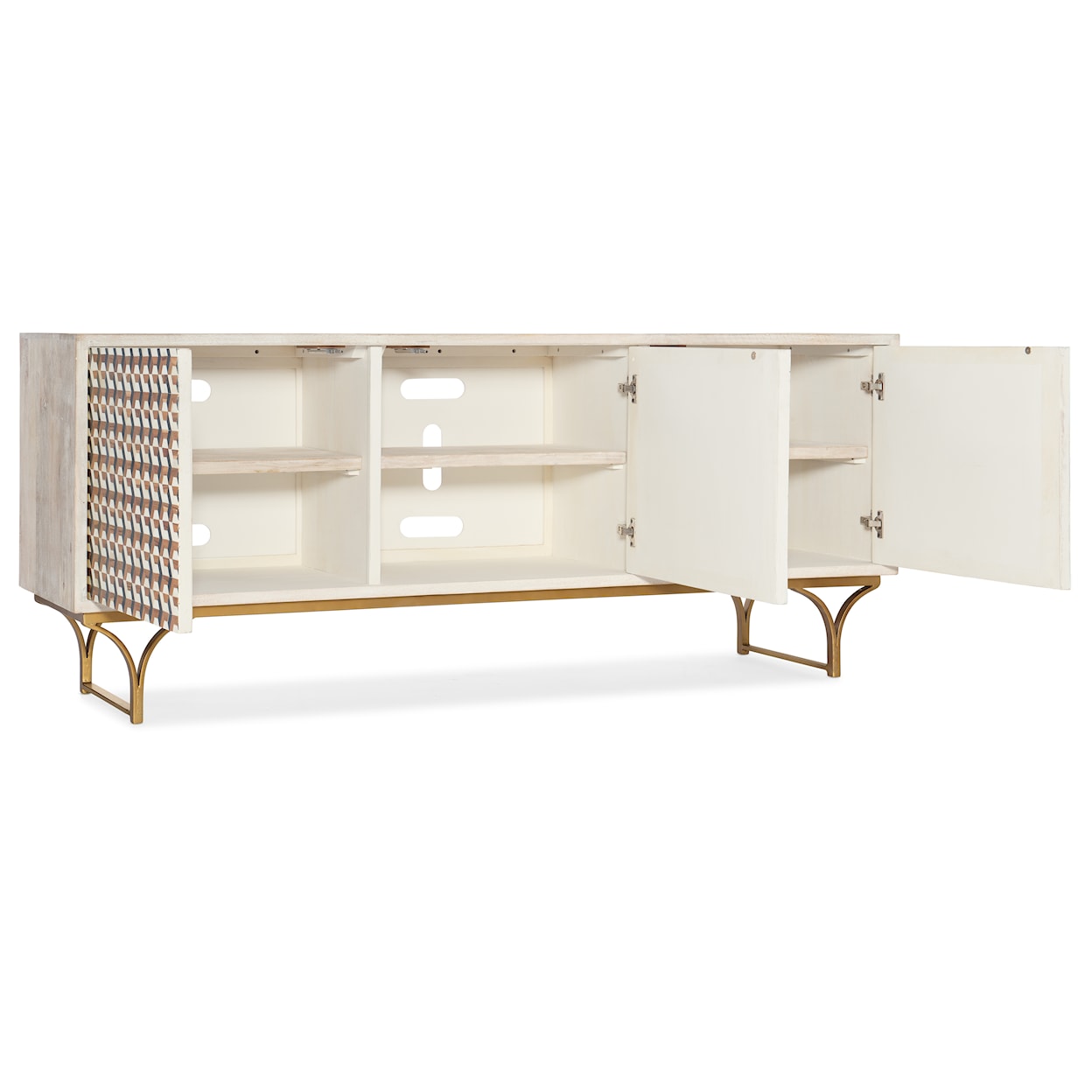 Hooker Furniture Commerce and Market Jaiden Three Door Credenza