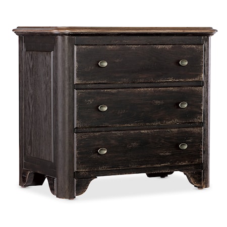 3-Drawer Nightstand