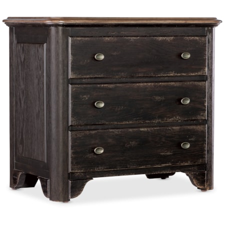 3-Drawer Nightstand