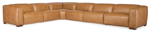 Casual 6-Piece Power Reclining Sectional Sofa
