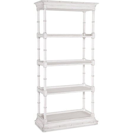 Etagere with Open Shelving