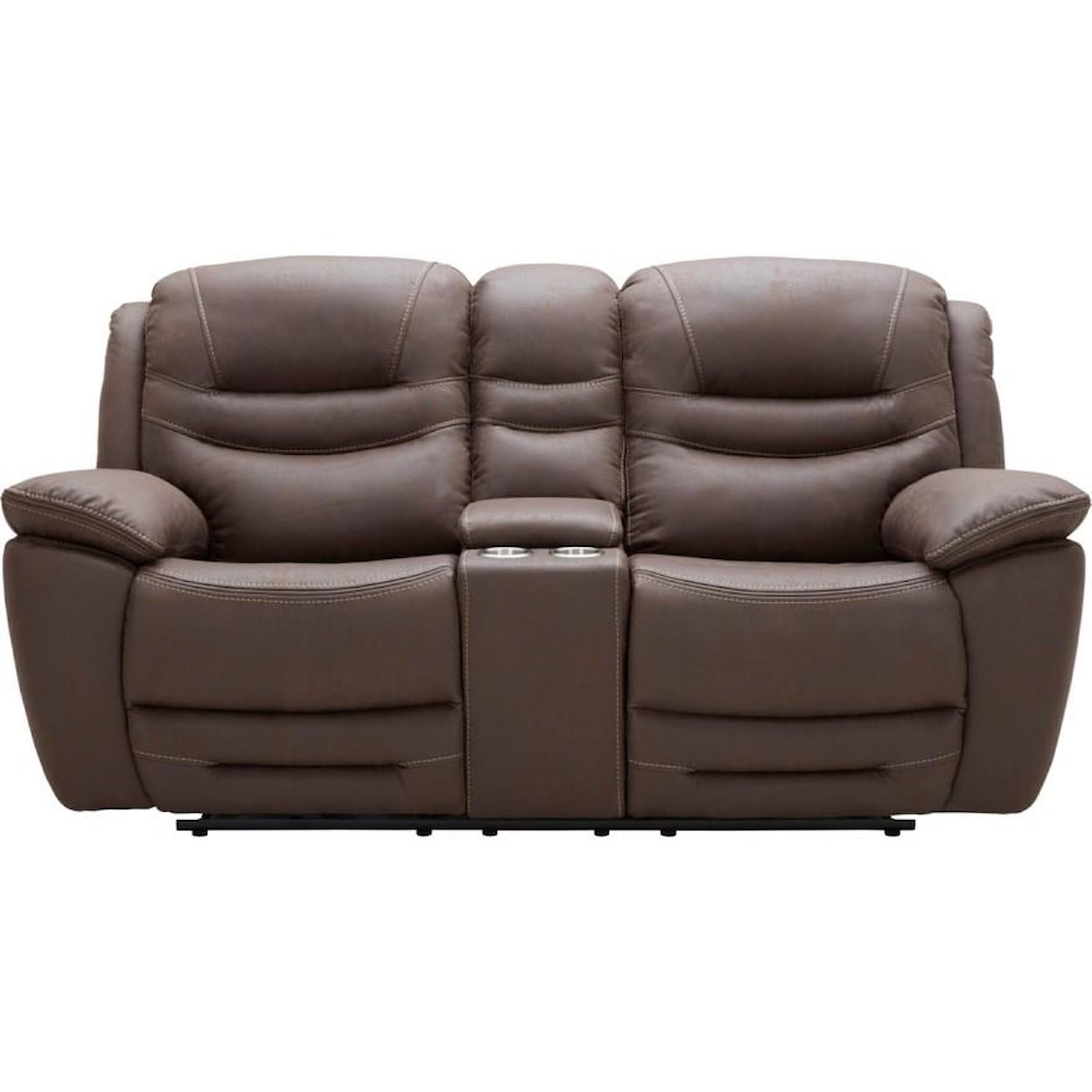 K.C. Shaffer Power Reclining Loveseat w/ Power Headrests