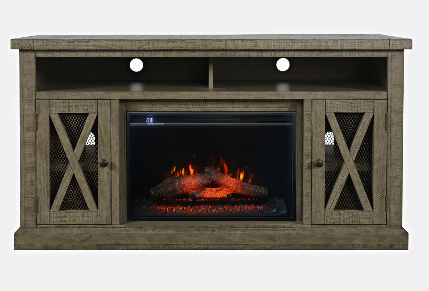 Fireplace with Logset