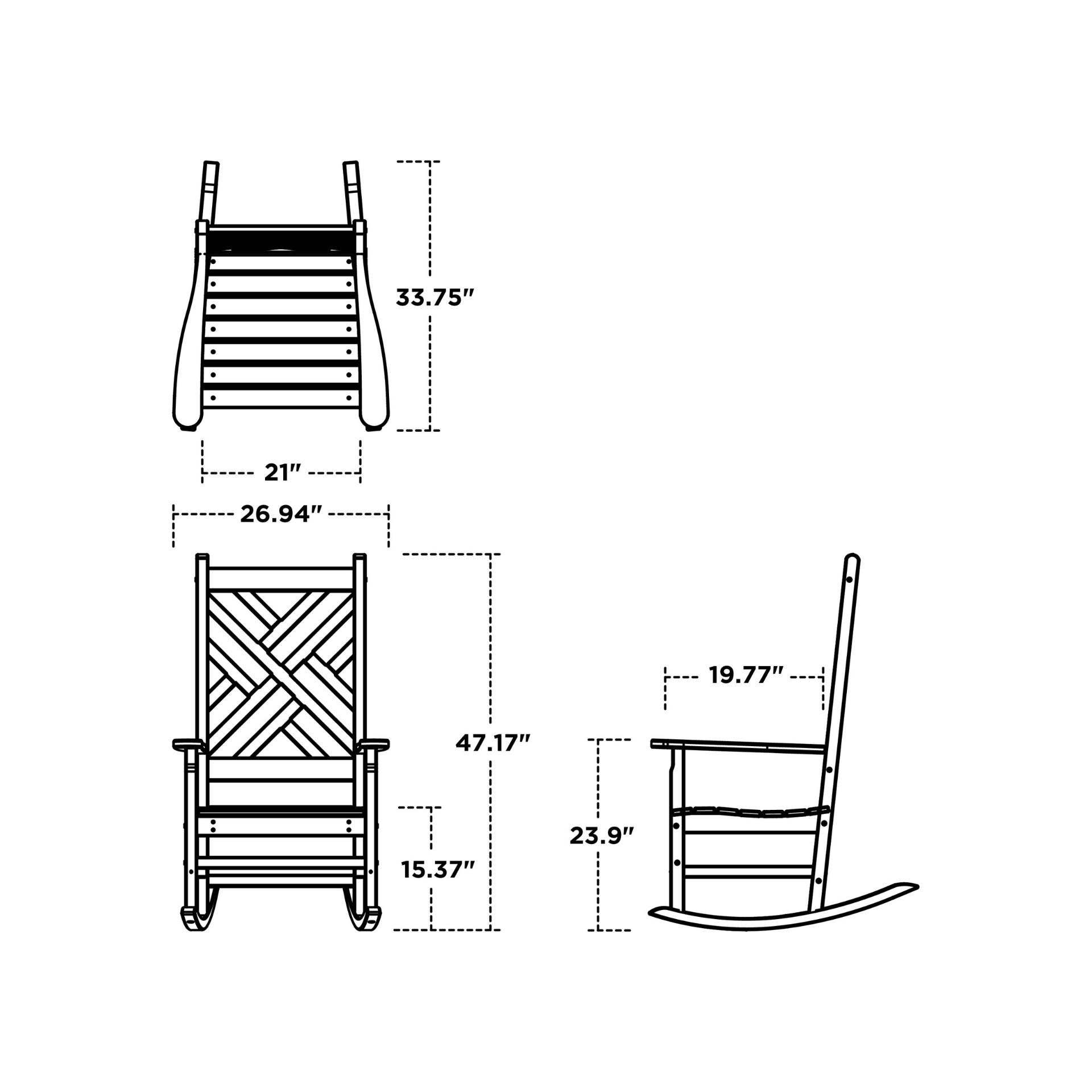 Porch Rocking Chair