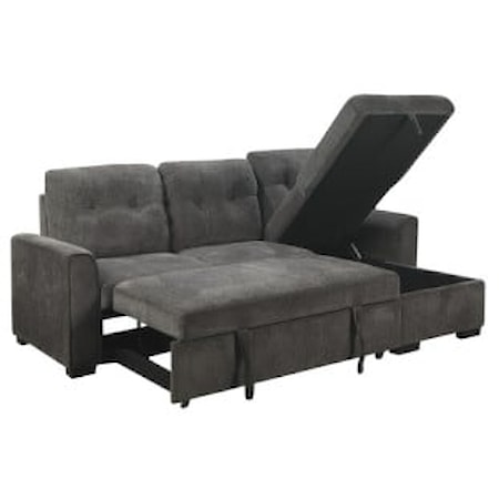 2-Piece Chaise Sleep Sofa