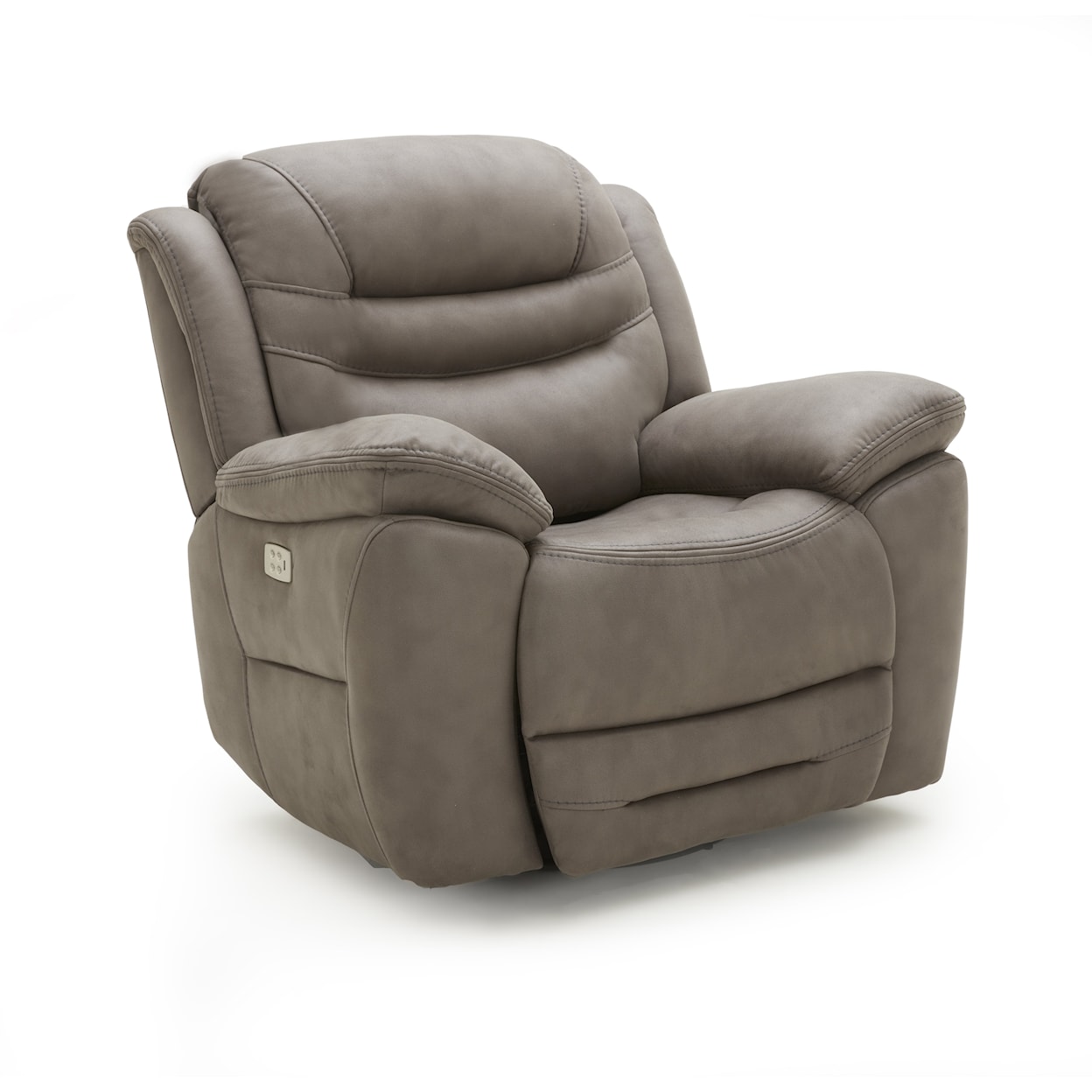 K.C. Damian Damian Power Swivel Recliner w/Adj Headrest