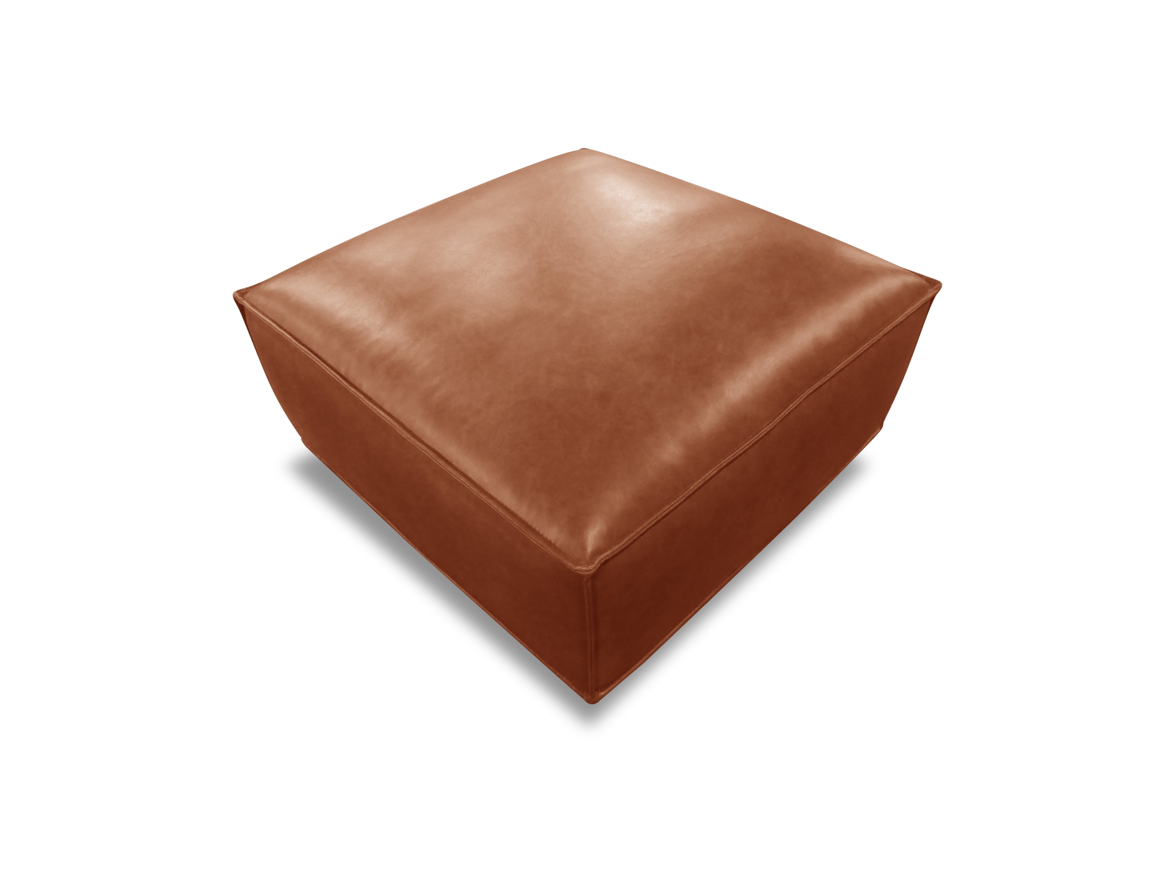 Byron Faux Leather Ottoman