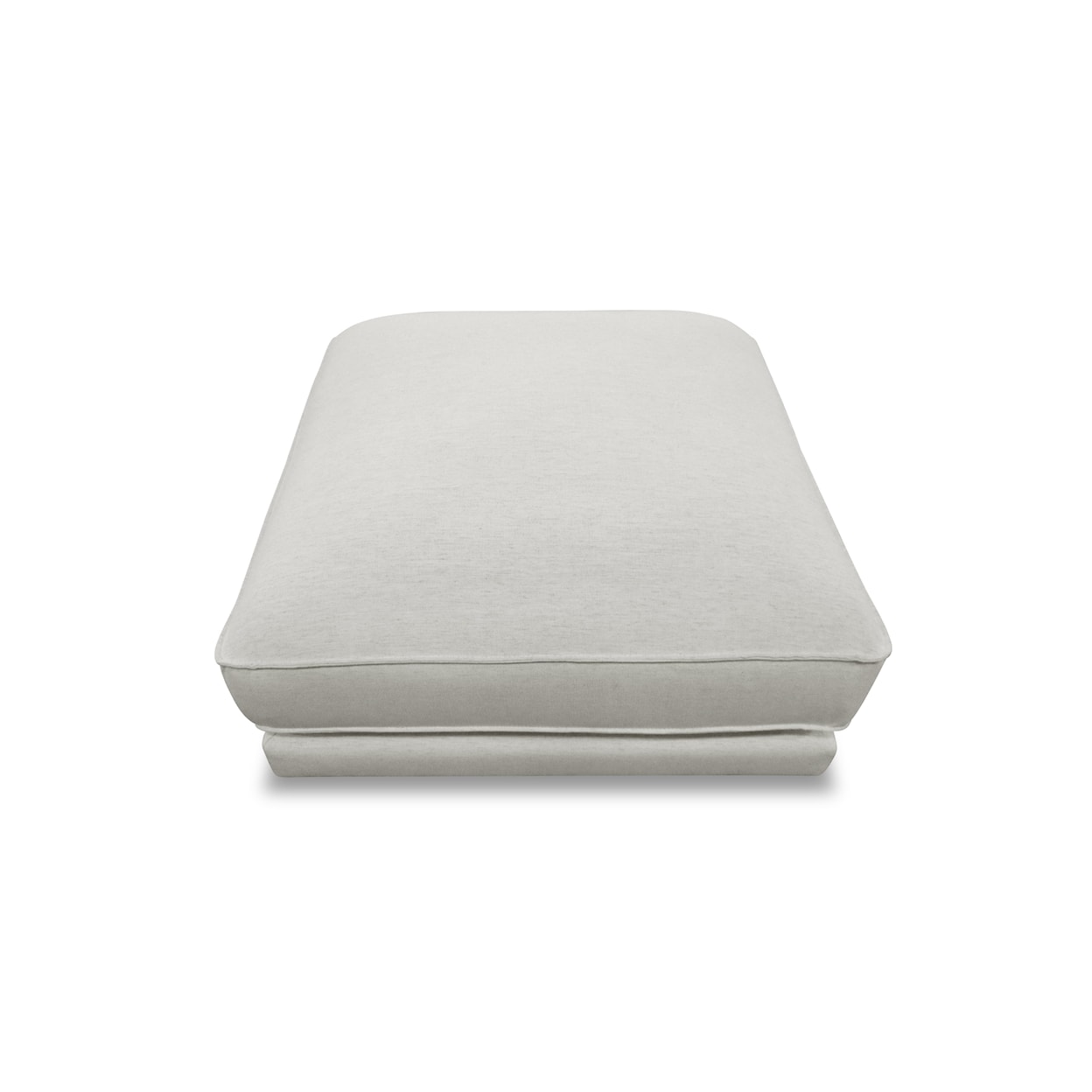 K.C. Kyren with Crypton Home Performance Fabric Ottoman