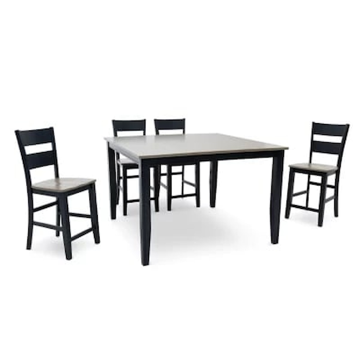 HH Barry Counter Height Table & 4 Stools