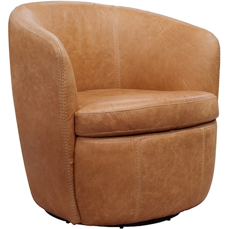 Leather Swivel Chair