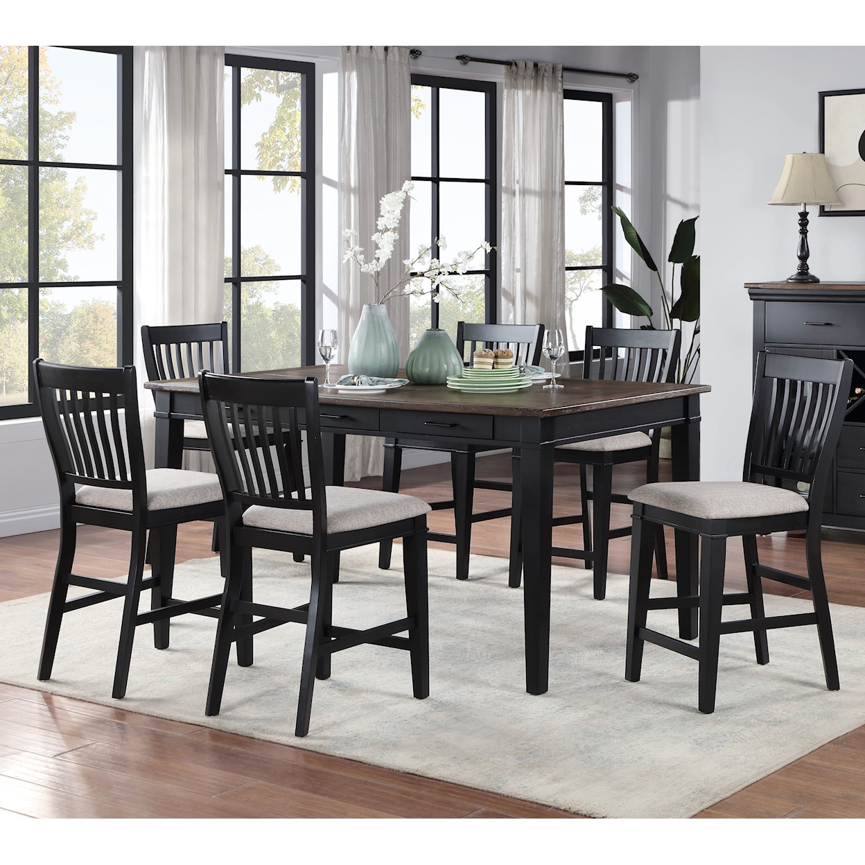 HH Norris Norris 7-Piece Dining Set