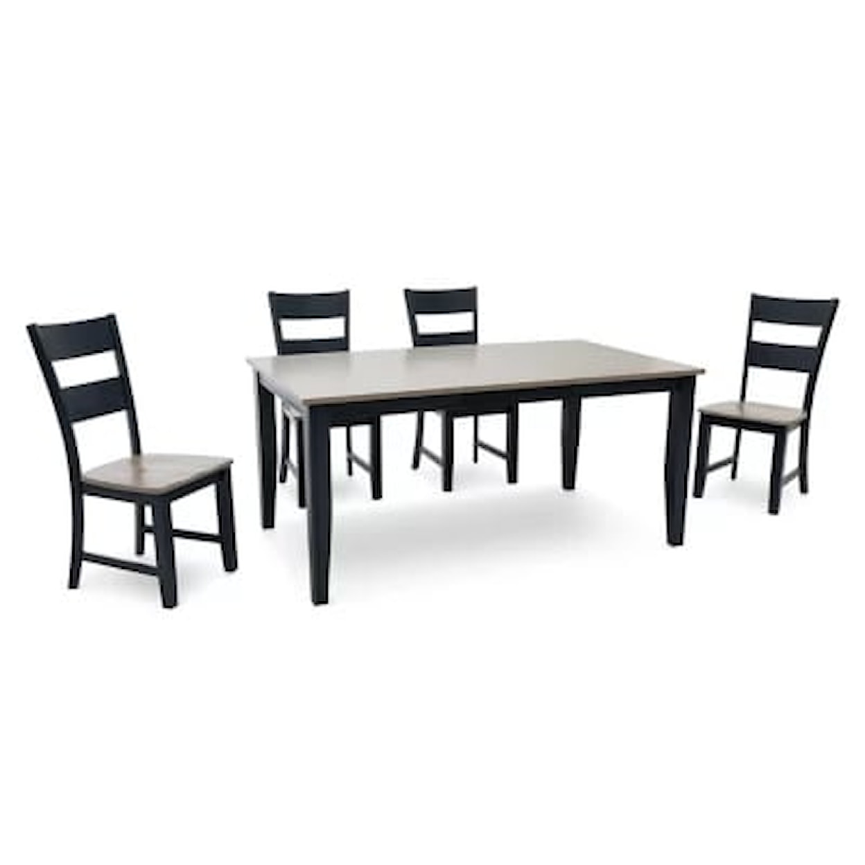 HH Barry Standard Height Table & 4 Chairs