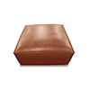 K.C. Kyren with Crypton Home Performance Fabric Byron Faux Leather Ottoman