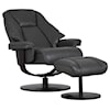 Mac Motion Chairs 14130 Push Back Chair and Ottoman