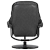 Mac Motion Chairs 14130 Push Back Chair and Ottoman