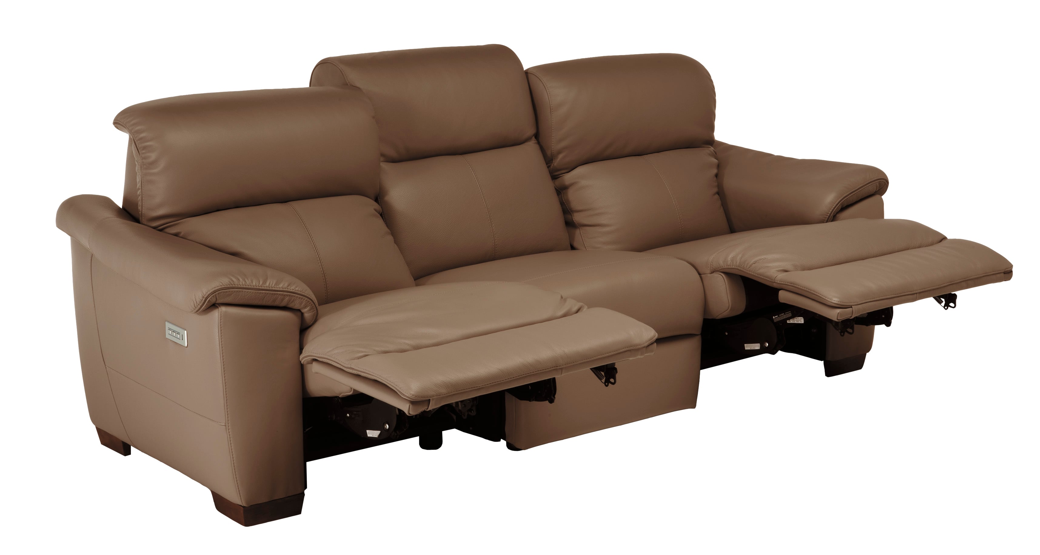 Leather Power Reclining Sofa
