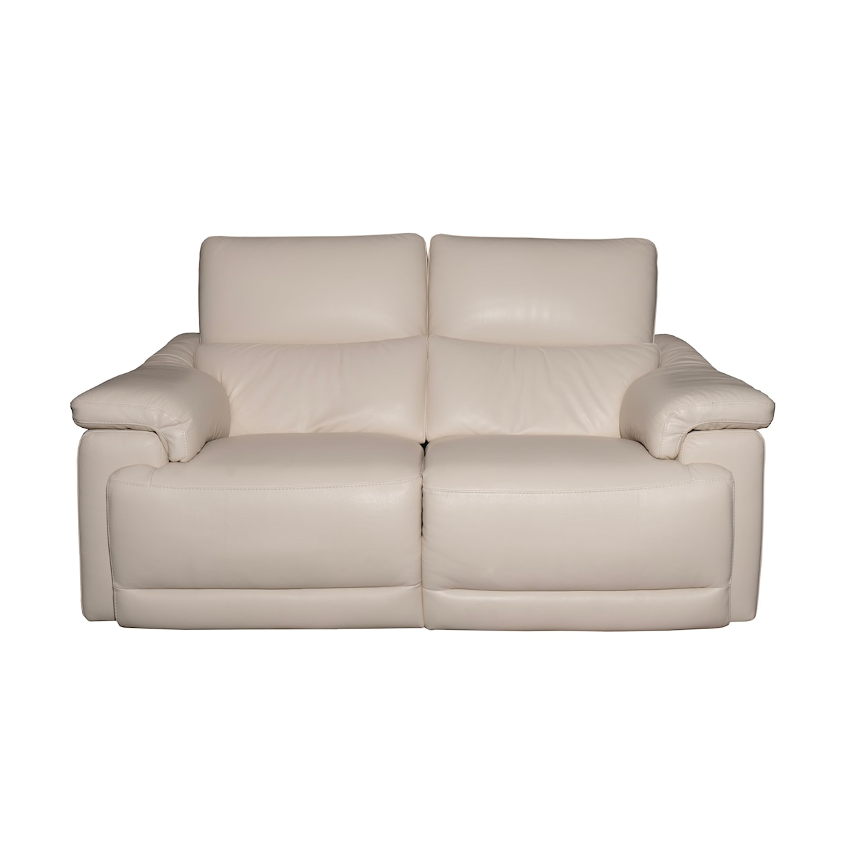 Natuzzi Editions 100% Italian Leather Power Reclining Loveseat