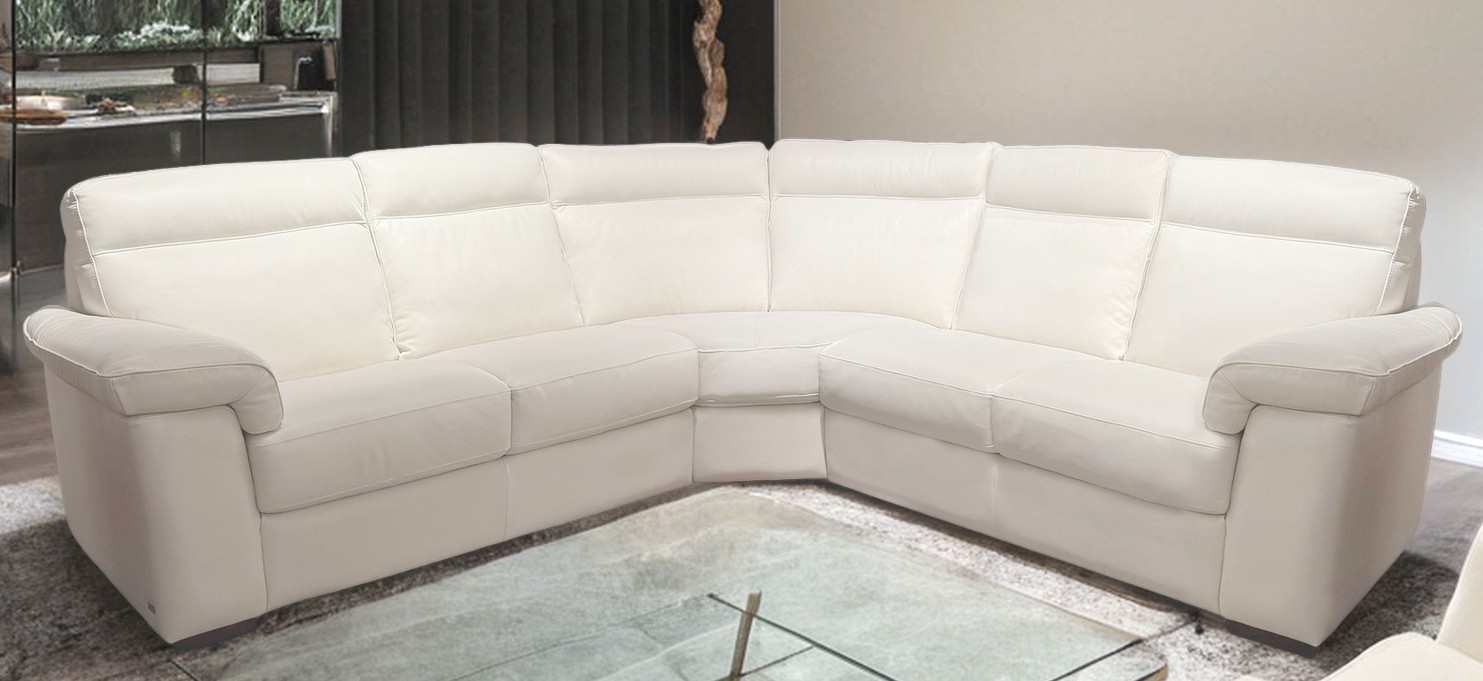 Leather 3 Piece Sectional