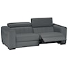 Natuzzi Editions 100% Italian Leather Power Reclining Leather Sofa