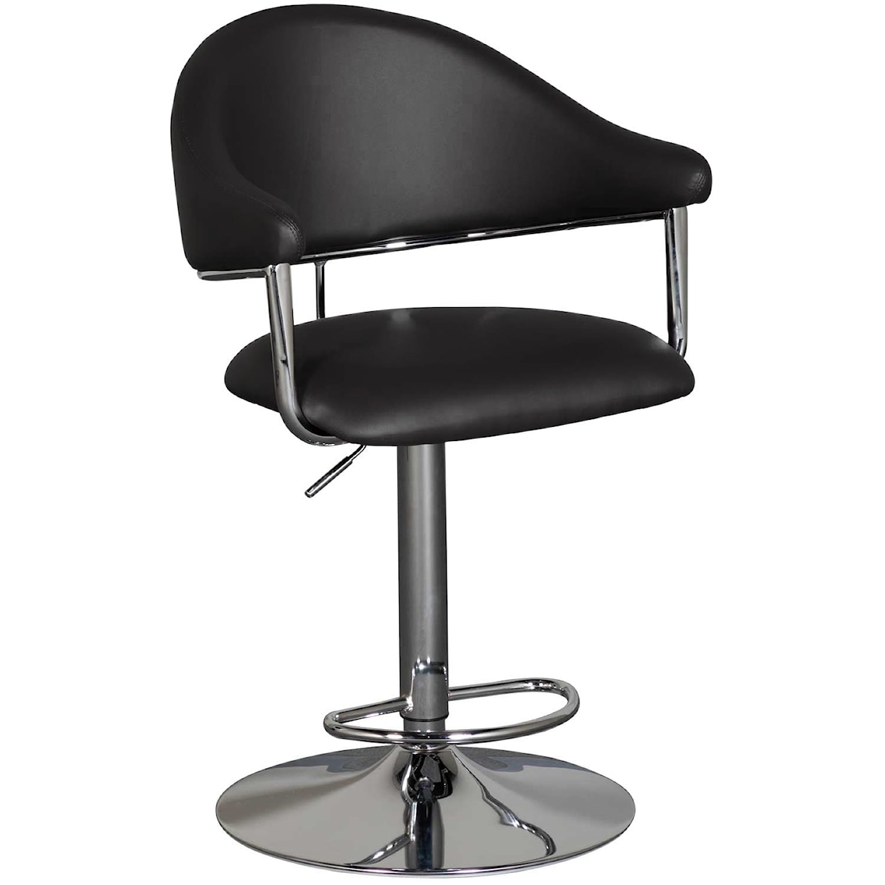 APA by Whalen Airstream Swivel Gas Lift Stool