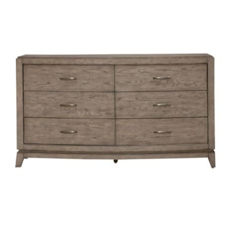 6 DRAWER DRESSER