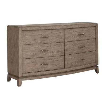 6 DRAWER DRESSER